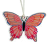 Poppy Butterfly Acrylic Ornament