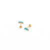 Turquoise Bar Earrings