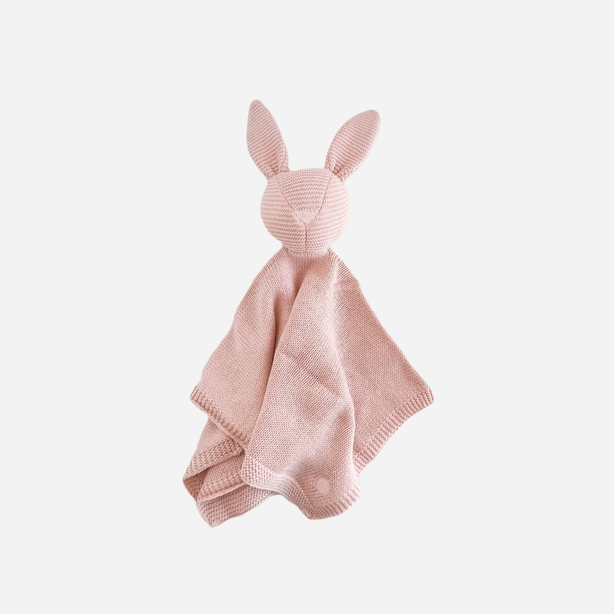 Knit Lovey Bunny- Pink