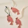 Cardinal Enamel Christmas Tree Ornament