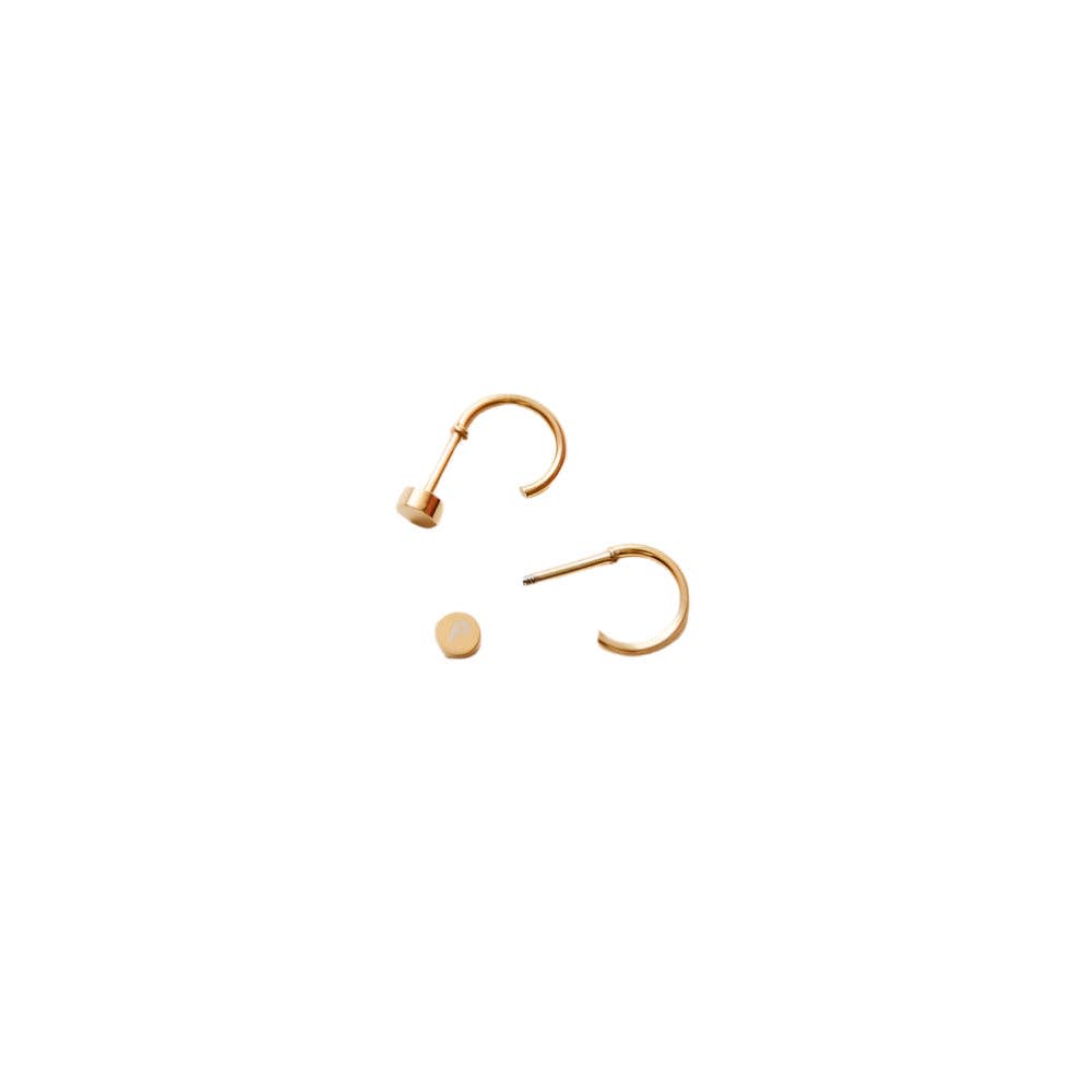 Gold Huggie Earrings