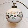 Floral Wreath Hand Painted Ornament