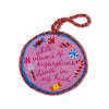 "Sugar Plums" Needlepoint Ornament