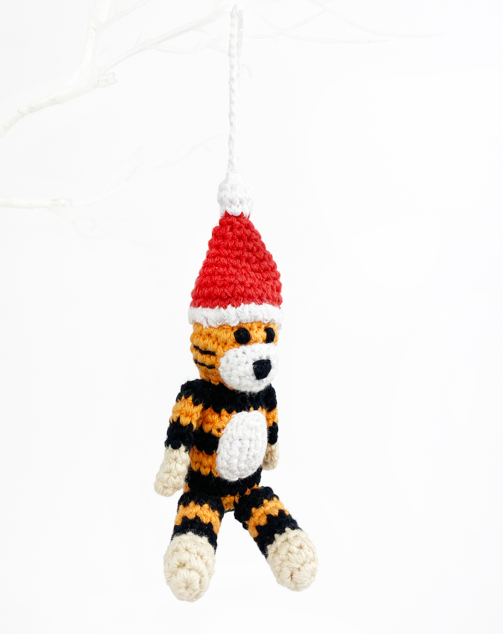 Knit Tiger Ornament