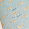 Shark Birthday Greeting Card