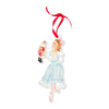 Clara Watercolor Ornament