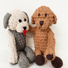 Knit Goldendoodle Stuffed Animal