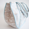 Monogrammed Expandable Tote- Sailboat