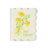 Letterpress Enclosure Card- Feel Better