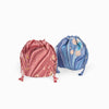 Marbled Jewelry Pouch- Blue
