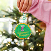 "Champagne Problems" Needlepoint Ornament