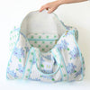 Monogrammed Weekender Tote- Hydrangea