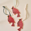 Cardinal Enamel Christmas Tree Ornament