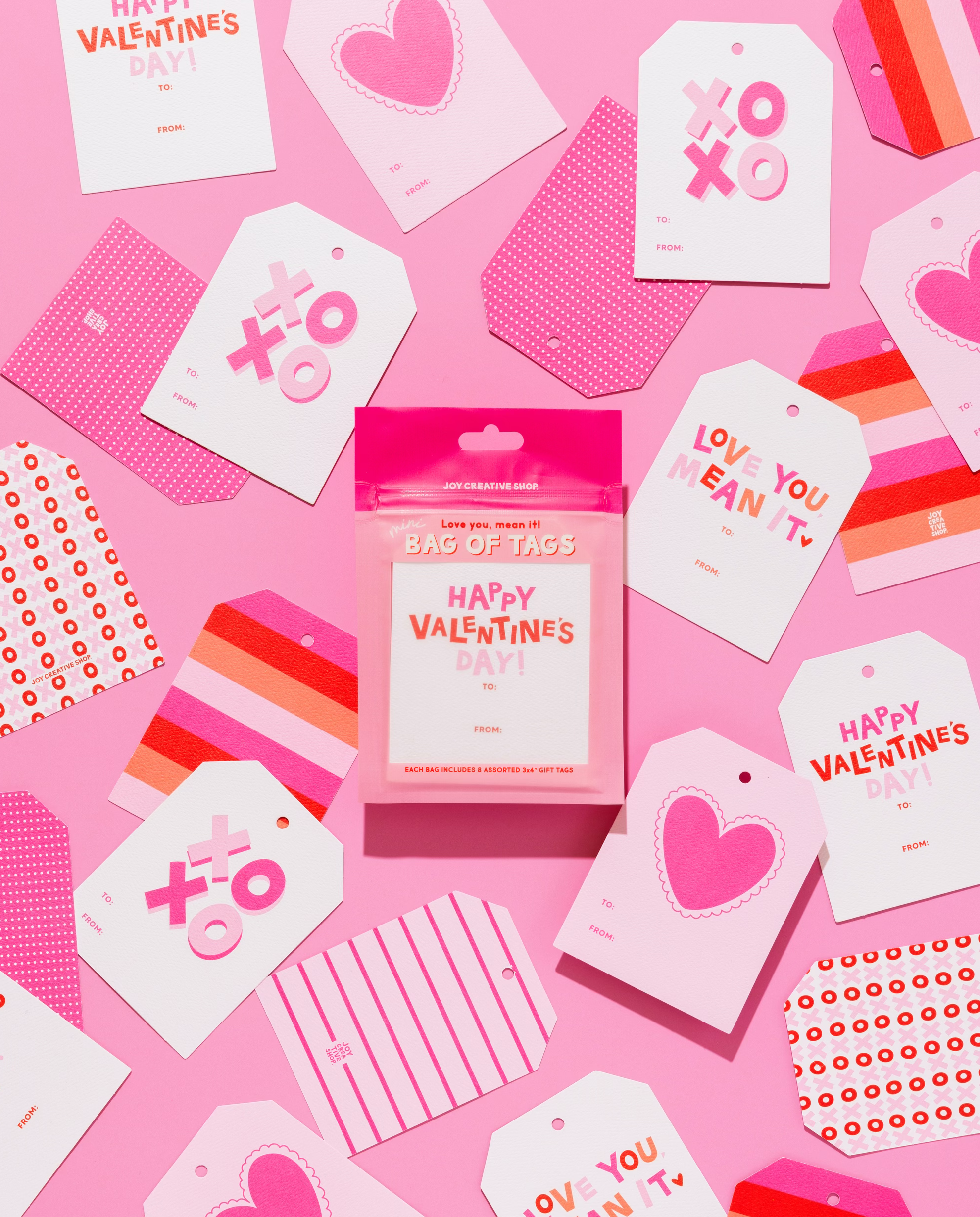 Mini Bag of Tags : Valentine