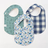 Charlie Snap Bib - Shark Teeth