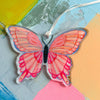 Poppy Butterfly Acrylic Ornament