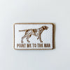 "Point Me to the Bar" Iron-On Patch