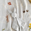 Knit Lovey Bunny- Gray