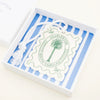 Palm Tree "Charleston" Postage Stamp Ornament