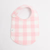 Charlie Snap Bib - Petal Gingham