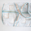 Monogrammed Weekender Tote- Sailboats