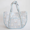 Monogrammed Expandable Tote- Sailboat
