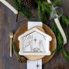 Nativity Shaped Paper Plates (S/8)
