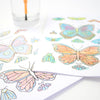 Paint With Water Card -Butterfly