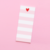 Heart Skinny Notepad