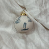 Hand Painted Sailboat Ornament