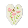 Letterpress Enclosure Card- Floral Butterfly
