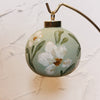 Peonies Hand Painted Ornament