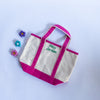 Monogrammed Small Boat Tote