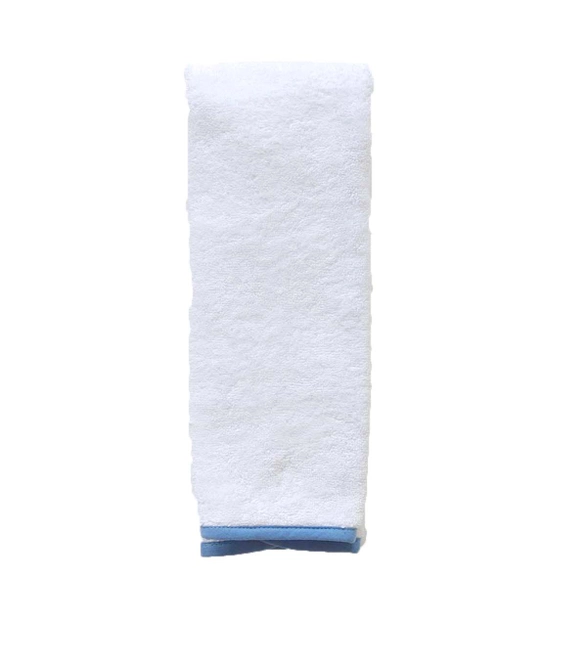 Monogrammed Piped-Edge Hand Towel