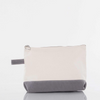 Monogrammed Canvas Accessory Pouch