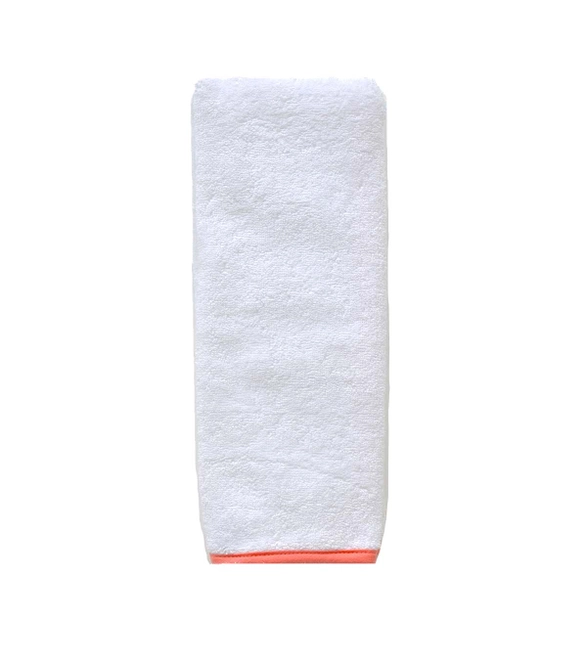 Monogrammed Piped-Edge Hand Towel