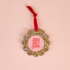 Scalloped Picture Frame Ornament