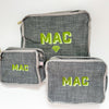 Monogrammed Packing Cubes