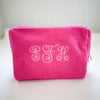 Monogrammed Sol Cosmetic Bag