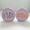 Monogrammed Jewelry Round