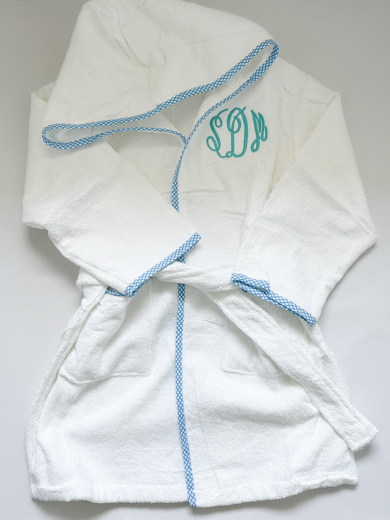 Kids Monogrammed Bath Robe