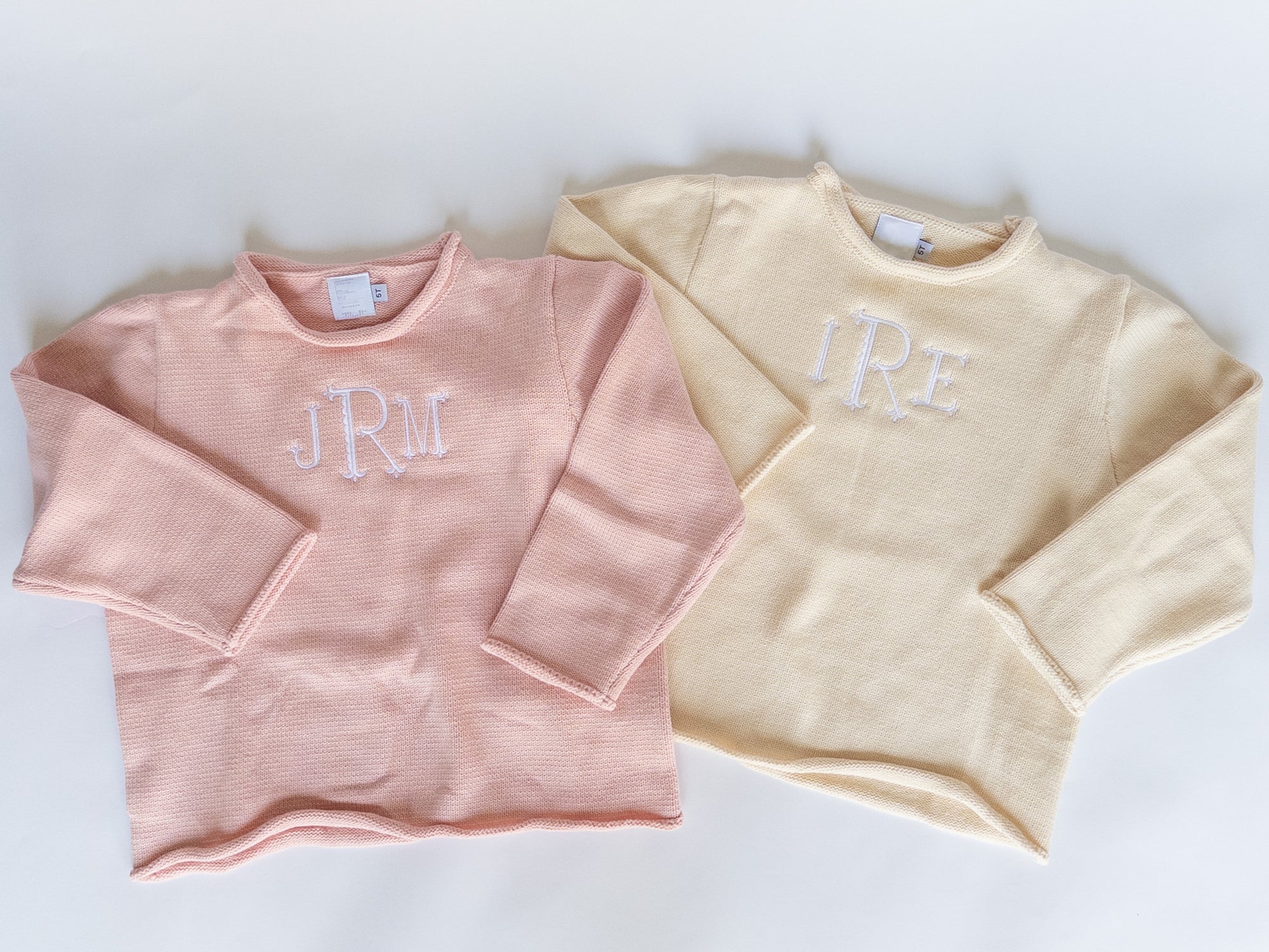 Monogrammed Toddler Rollneck Sweater