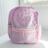 Kids Medium Monogrammed Backpack