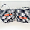 Monogrammed Halloween Tote