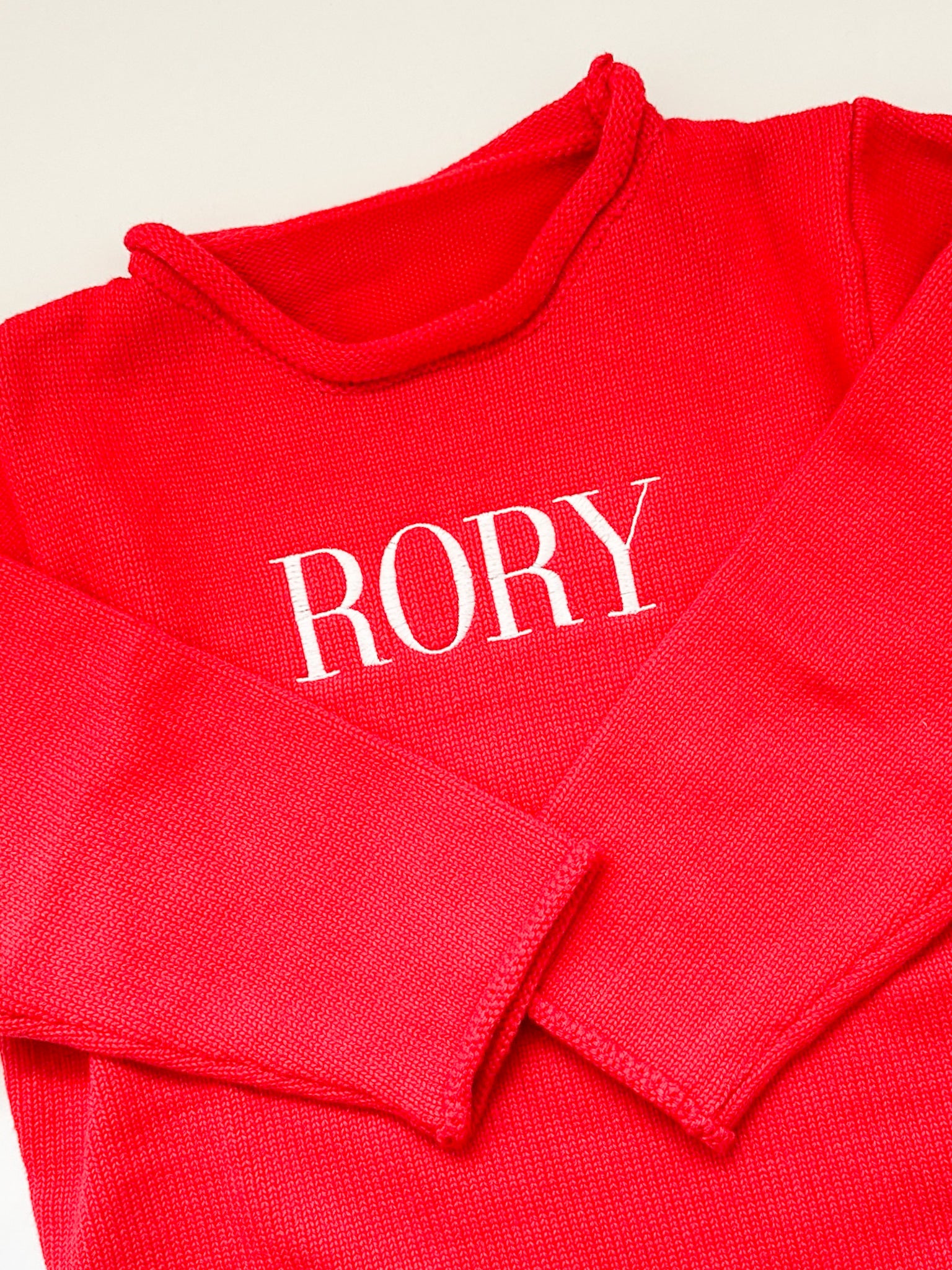 Monogrammed Toddler Rollneck Sweater