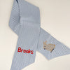 Embroidered Gingham Easter Basket Sash