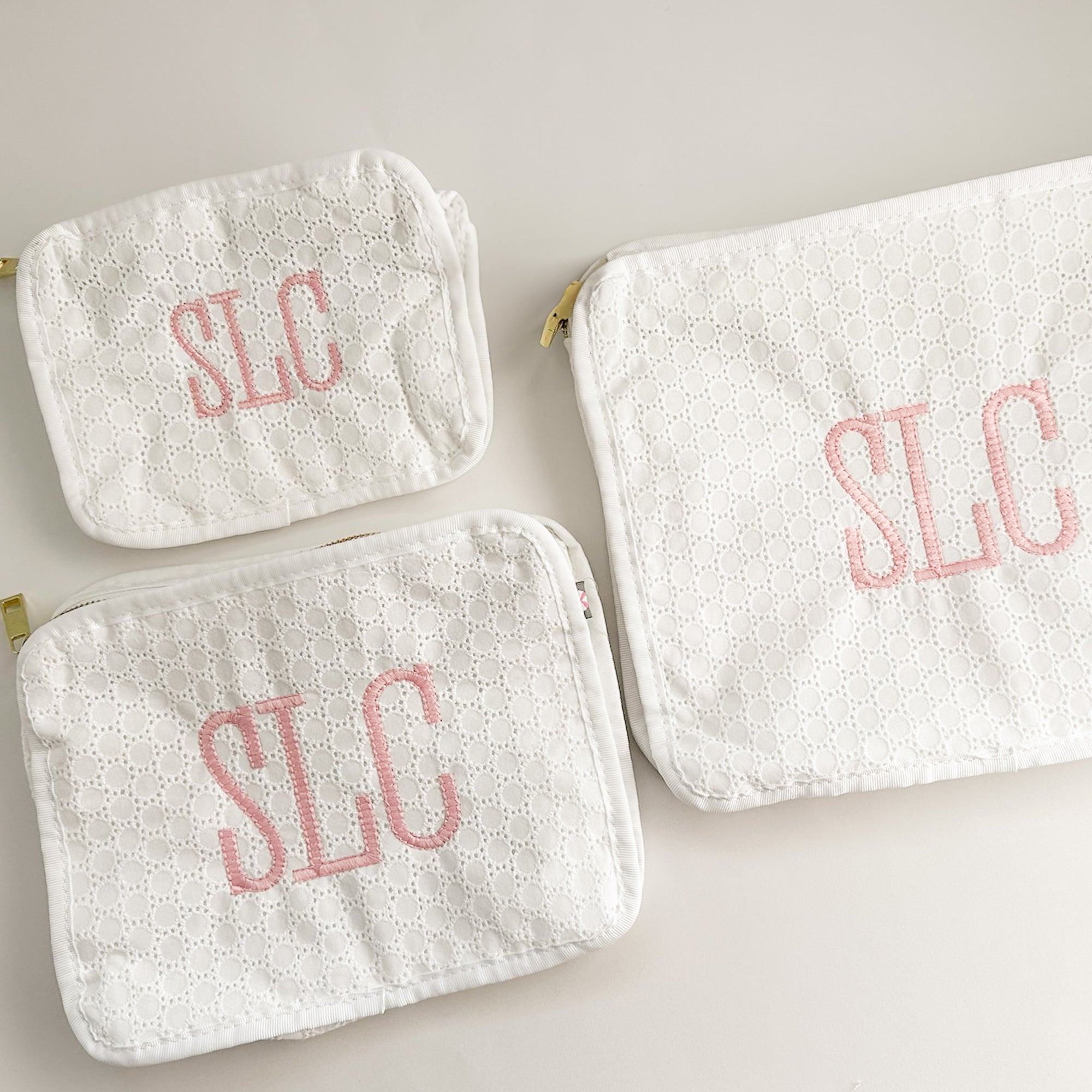 Monogrammed *Eyelet* Packing Cubes