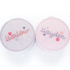 Monogrammed *Wipeable* Jewelry Round