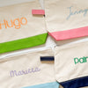 Monogrammed Canvas Accessory Pouch