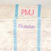 Monogrammed Large Canvas Tote Bag